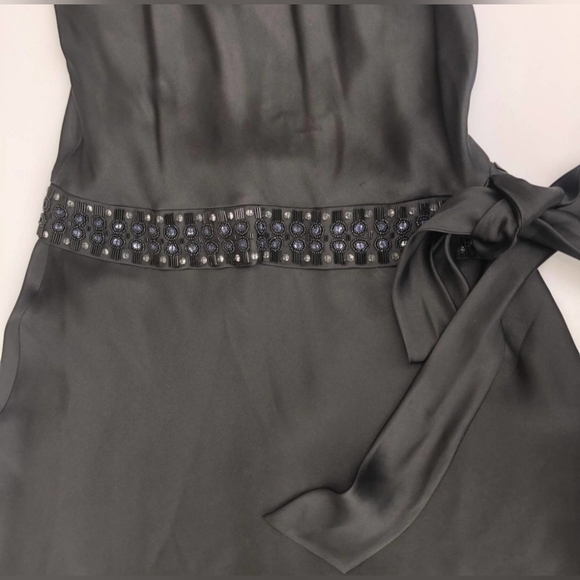 Anne Klein | Dresses | Anne Klein Silk Dress Embellished Black NWOT - Picture 5 of 9